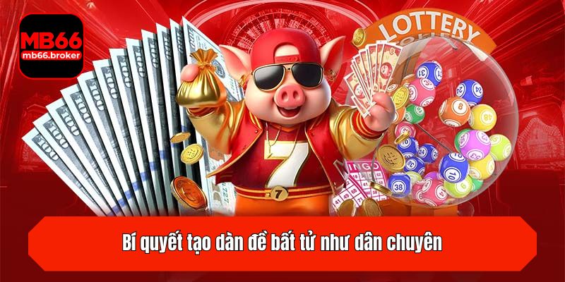 Bí quyết tạo dàn đề bất tử như dân chuyên