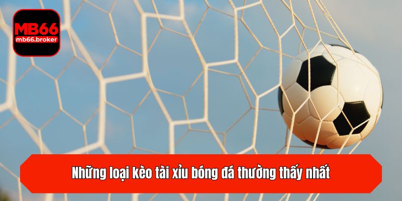 Những loại kèo tài xỉu thường thấy nhất